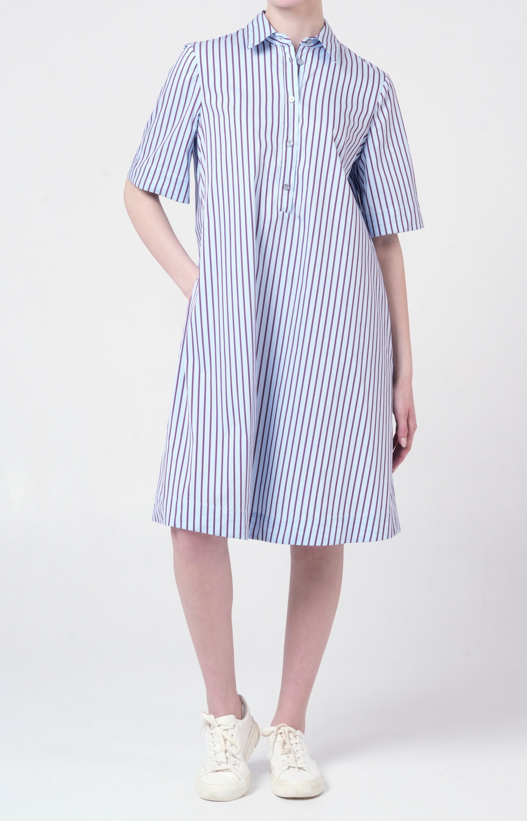 Abito in cotone stretch