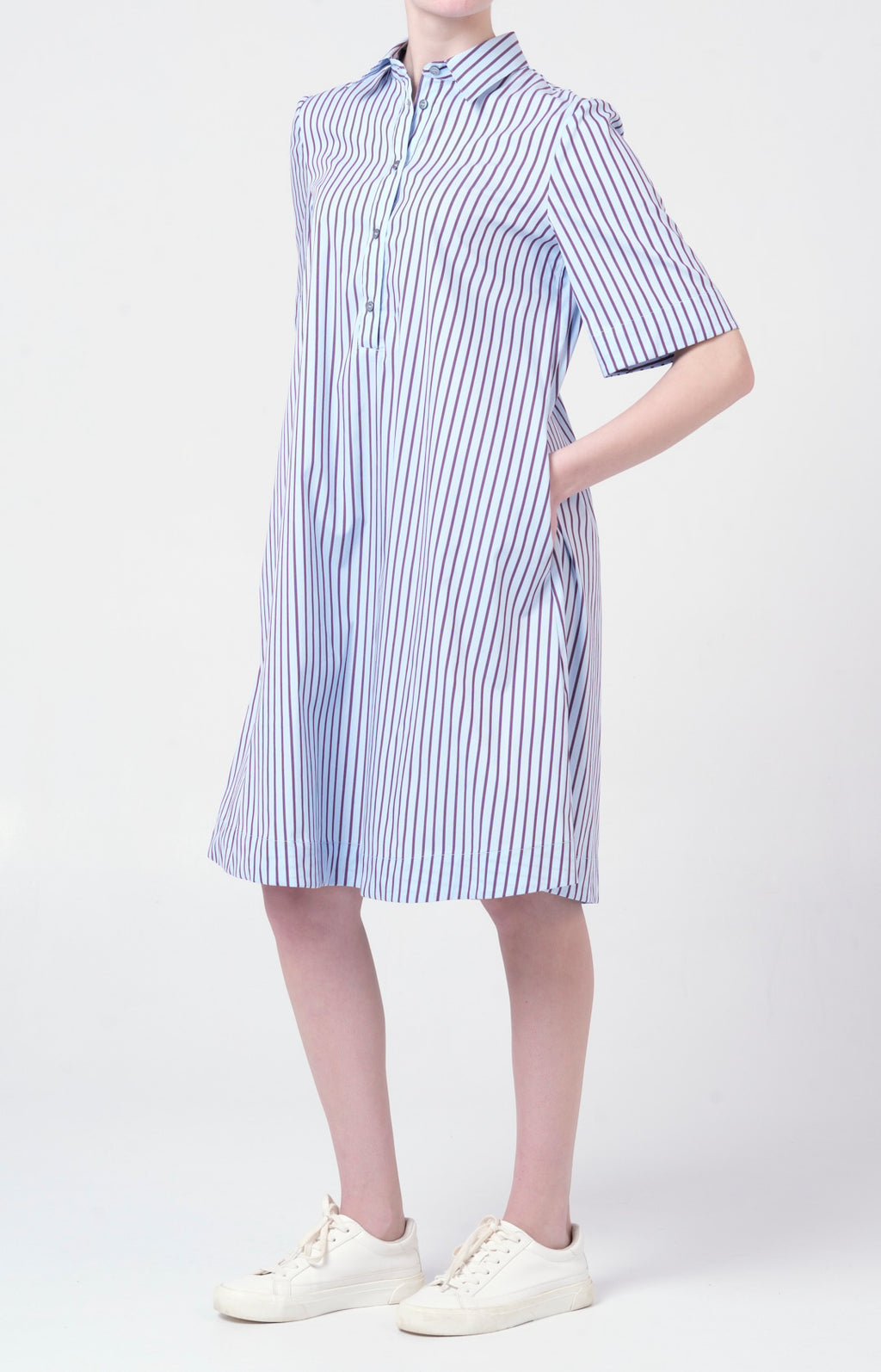 Abito in cotone stretch