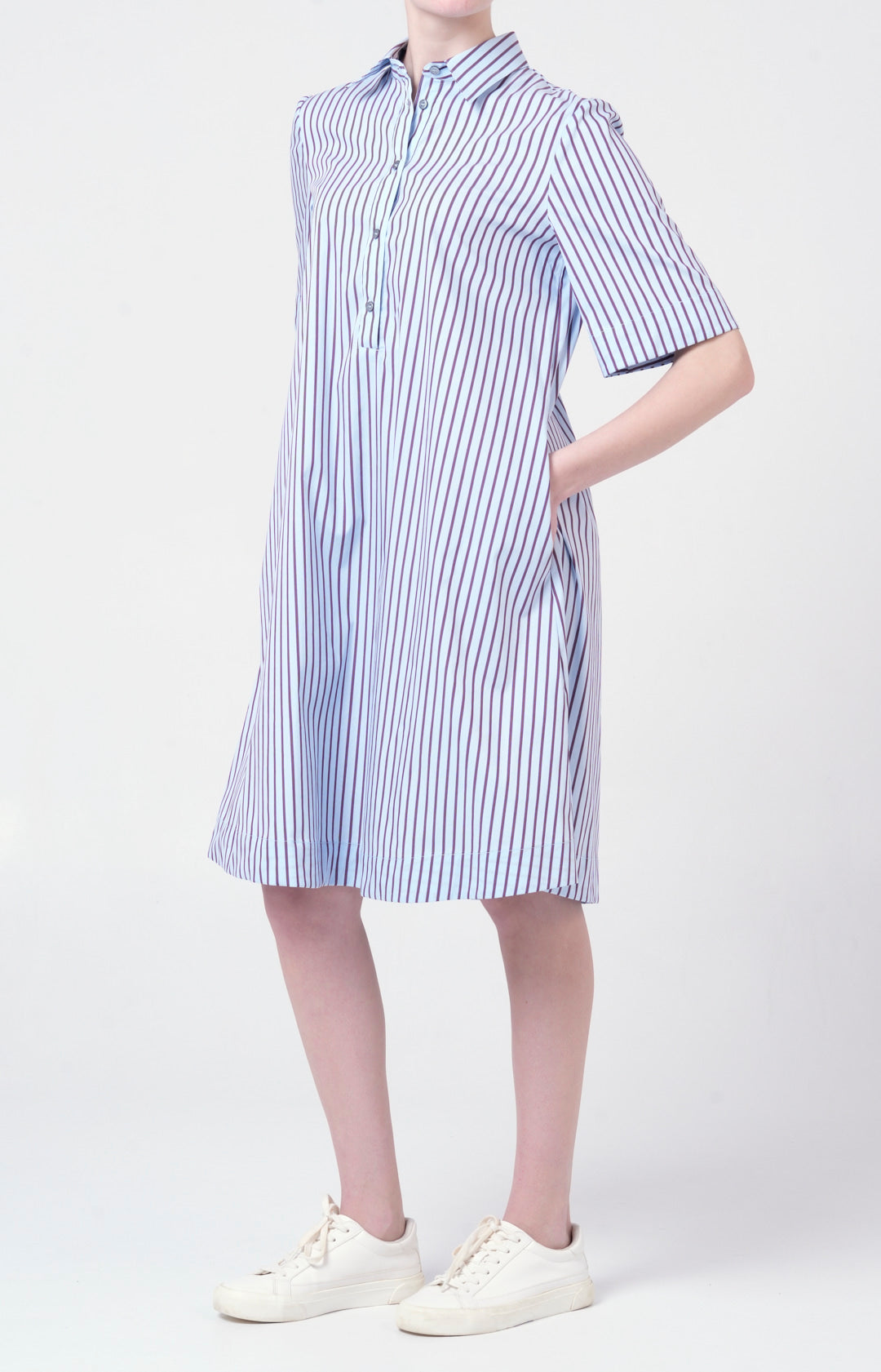 Abito in cotone stretch